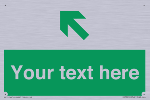 Custom Safe condition: Green Up left arrow